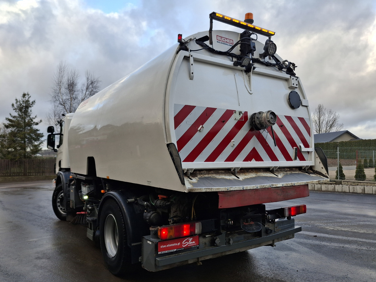 SCANIA 94G Zamiatarka Kehrmaschine BUCHER L/R Frontbürste 2 Motoren Odchwaszczarka Przednia Szczotka - 道路清扫机:图5 SCANIA 94G Zamiatarka Kehrmaschine BUCHER L/R Frontbürste 2 Motoren Odchwaszczarka Przednia Szczotka - 道路清扫机:图5