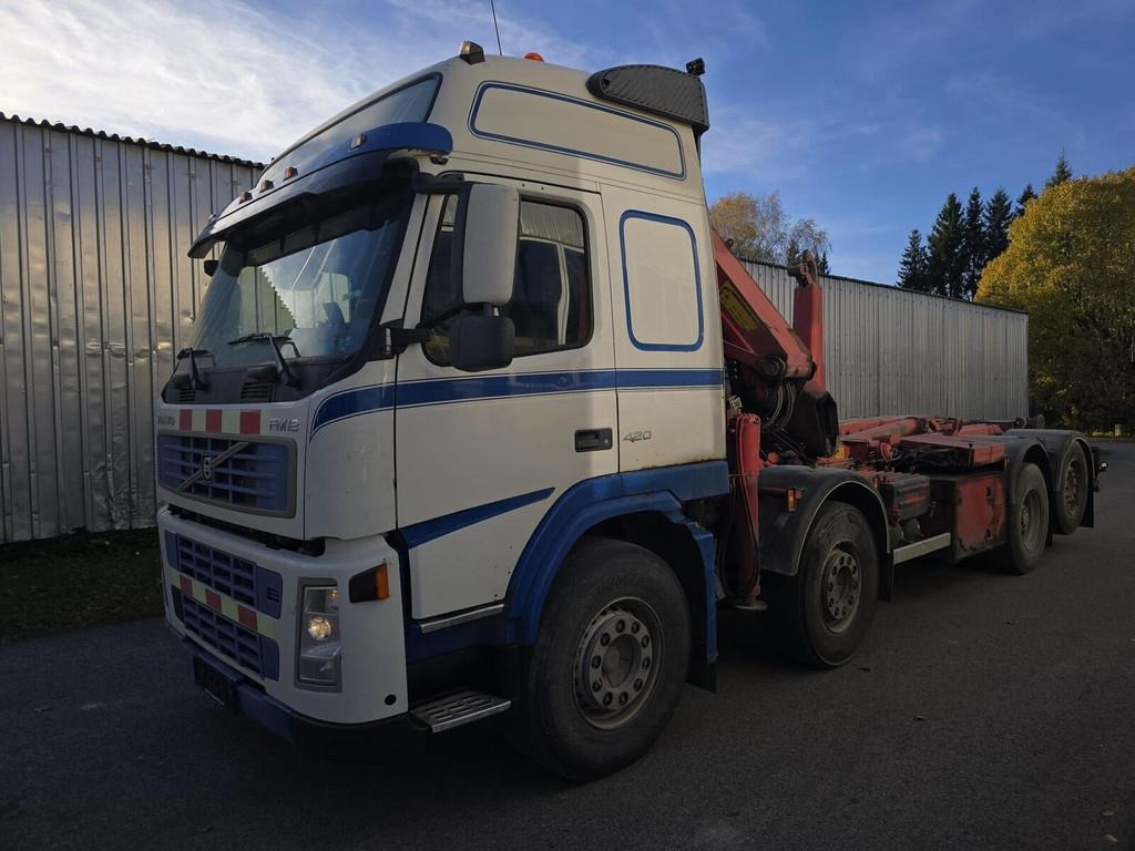 Volvo FM12 420 8X2 HMF 2220 K4  - 吊钩升降车:图1 Volvo FM12 420 8X2 HMF 2220 K4  - 吊钩升降车:图1