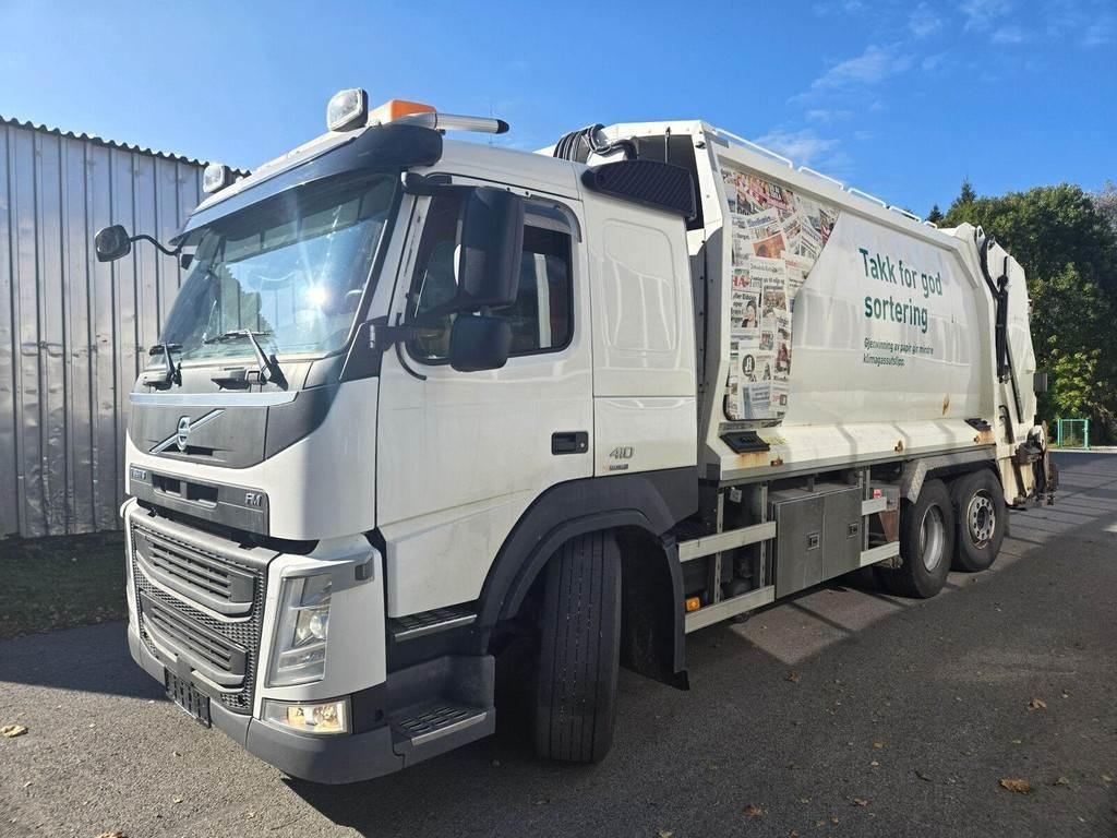 Volvo FM410 6X2 2-CHAMBERS EURO6 - 垃圾车:图1 Volvo FM410 6X2 2-CHAMBERS EURO6 - 垃圾车:图1