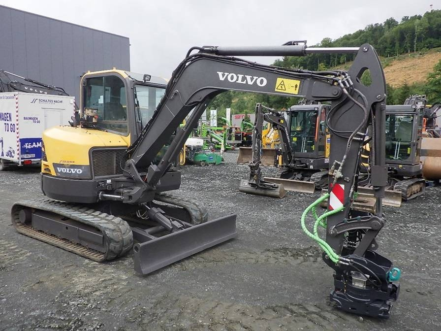 Volvo ECR 58 D mit Tiltrotator Steelwrist - 小型挖掘机:图3 Volvo ECR 58 D mit Tiltrotator Steelwrist - 小型挖掘机:图3