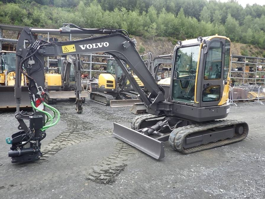 Volvo ECR 58 D mit Tiltrotator Steelwrist - 小型挖掘机:图1 Volvo ECR 58 D mit Tiltrotator Steelwrist - 小型挖掘机:图1