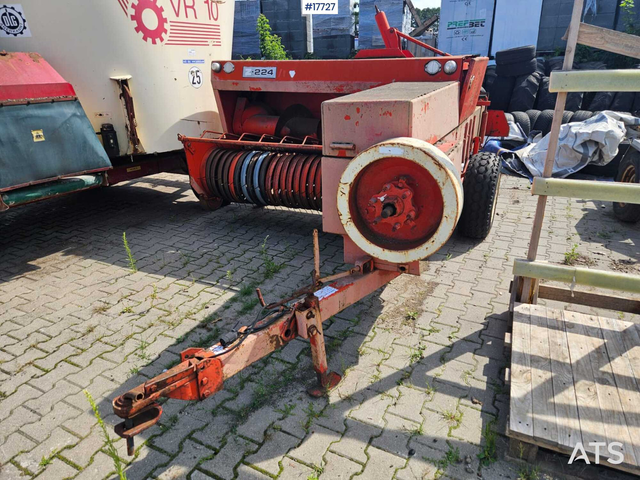 1988 Agromet Z 224 - 方形打包机:图2 1988 Agromet Z 224 - 方形打包机:图2