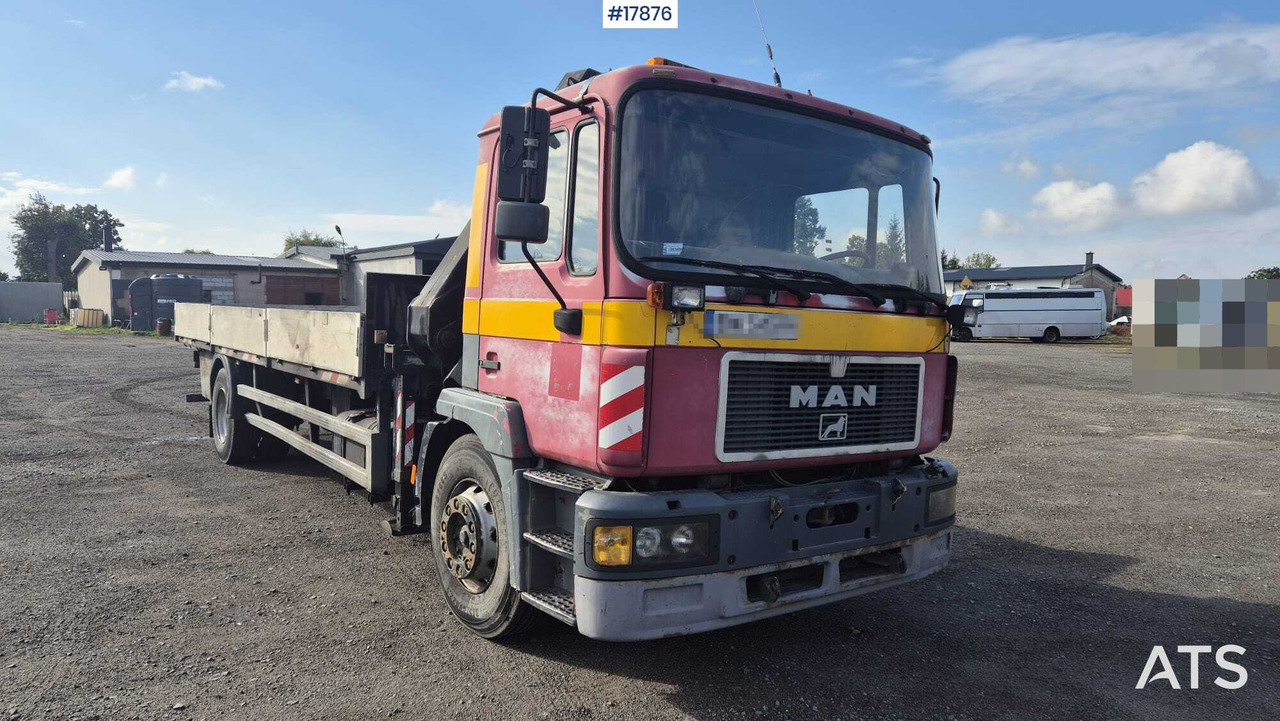 1997 MAN 18.224 - 栏板式/ 平板卡车, 起重车:图5 1997 MAN 18.224 - 栏板式/ 平板卡车, 起重车:图5