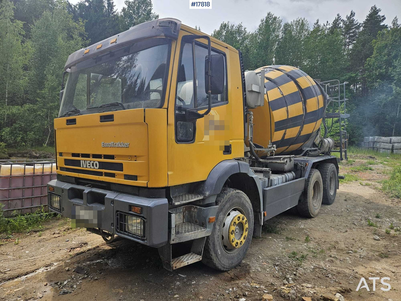 2000 Renault Magirus Eurotrakker - 混凝土搅拌车:图1 2000 Renault Magirus Eurotrakker - 混凝土搅拌车:图1