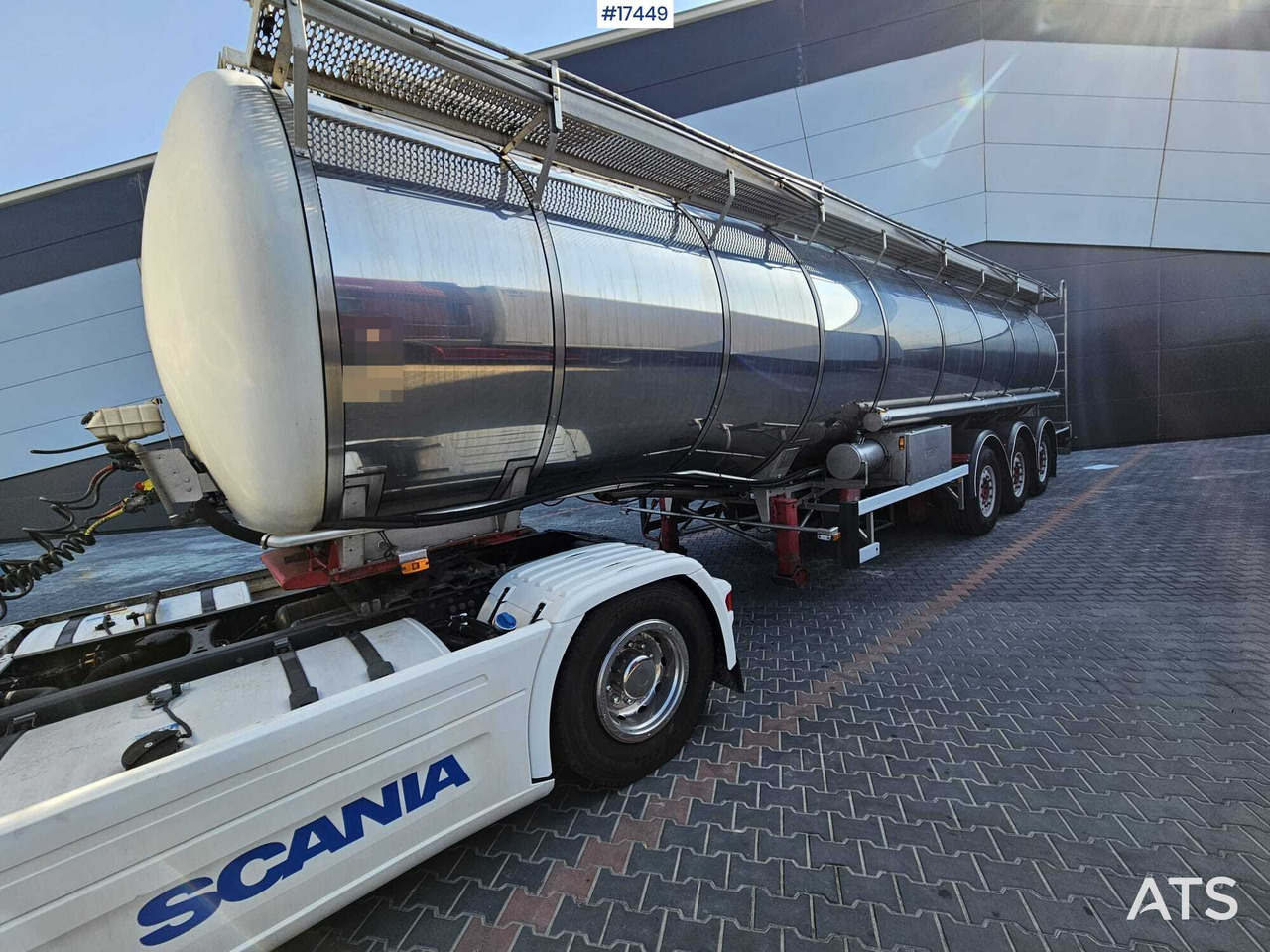 液罐半拖车 2003  BURG BPO 12-24 ZGZXX food tanker：图8