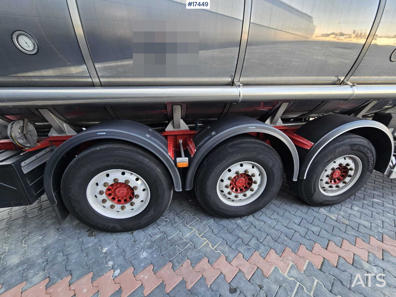 液罐半拖车 2003  BURG BPO 12-24 ZGZXX food tanker：图17