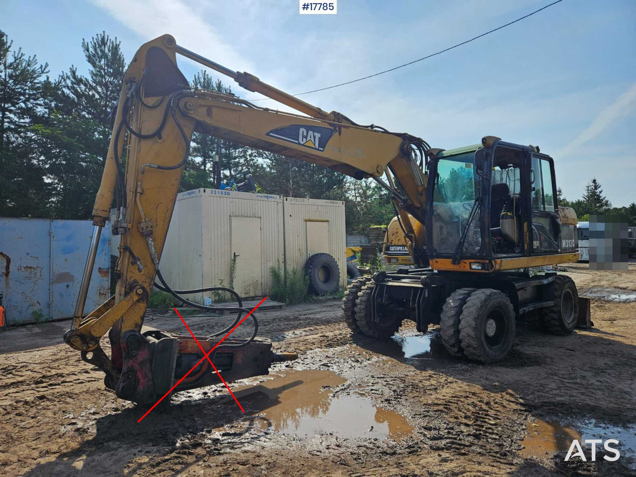 2005 CAT M313 C - 轮式挖掘机:图1 2005 CAT M313 C - 轮式挖掘机:图1