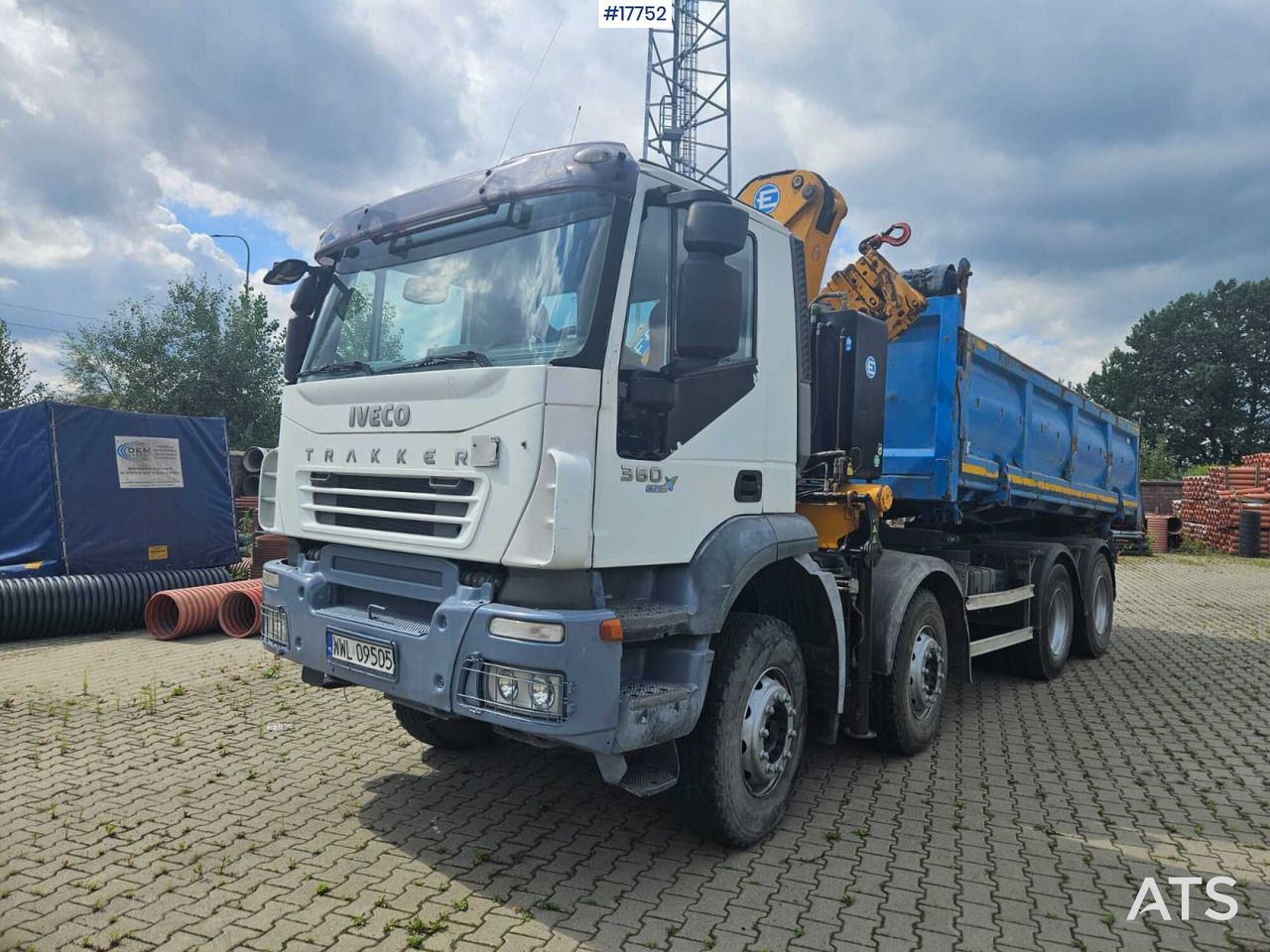 2007 Iveco Trakker +EFFER 210 3s - 起重车, 翻斗车:图1 2007 Iveco Trakker +EFFER 210 3s - 起重车, 翻斗车:图1