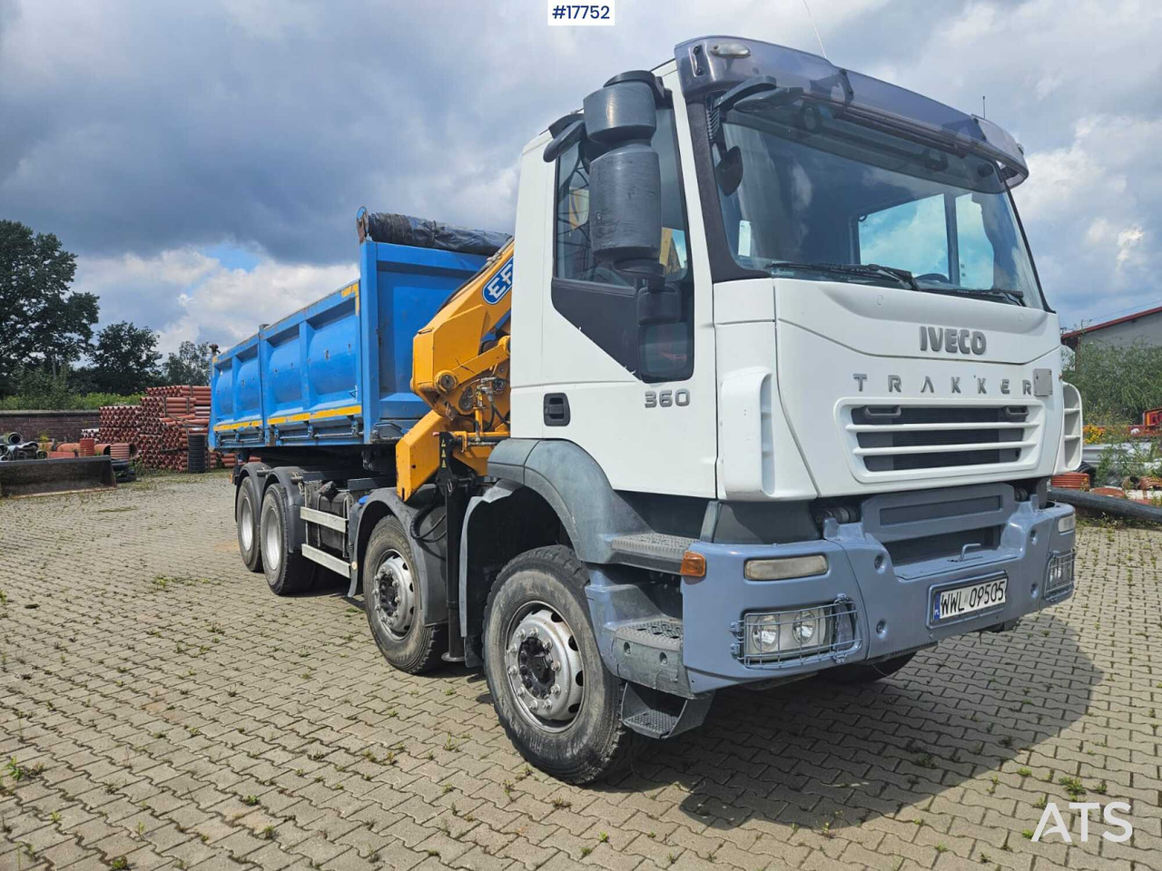 2007 Iveco Trakker +EFFER 210 3s - 起重车, 翻斗车:图4 2007 Iveco Trakker +EFFER 210 3s - 起重车, 翻斗车:图4