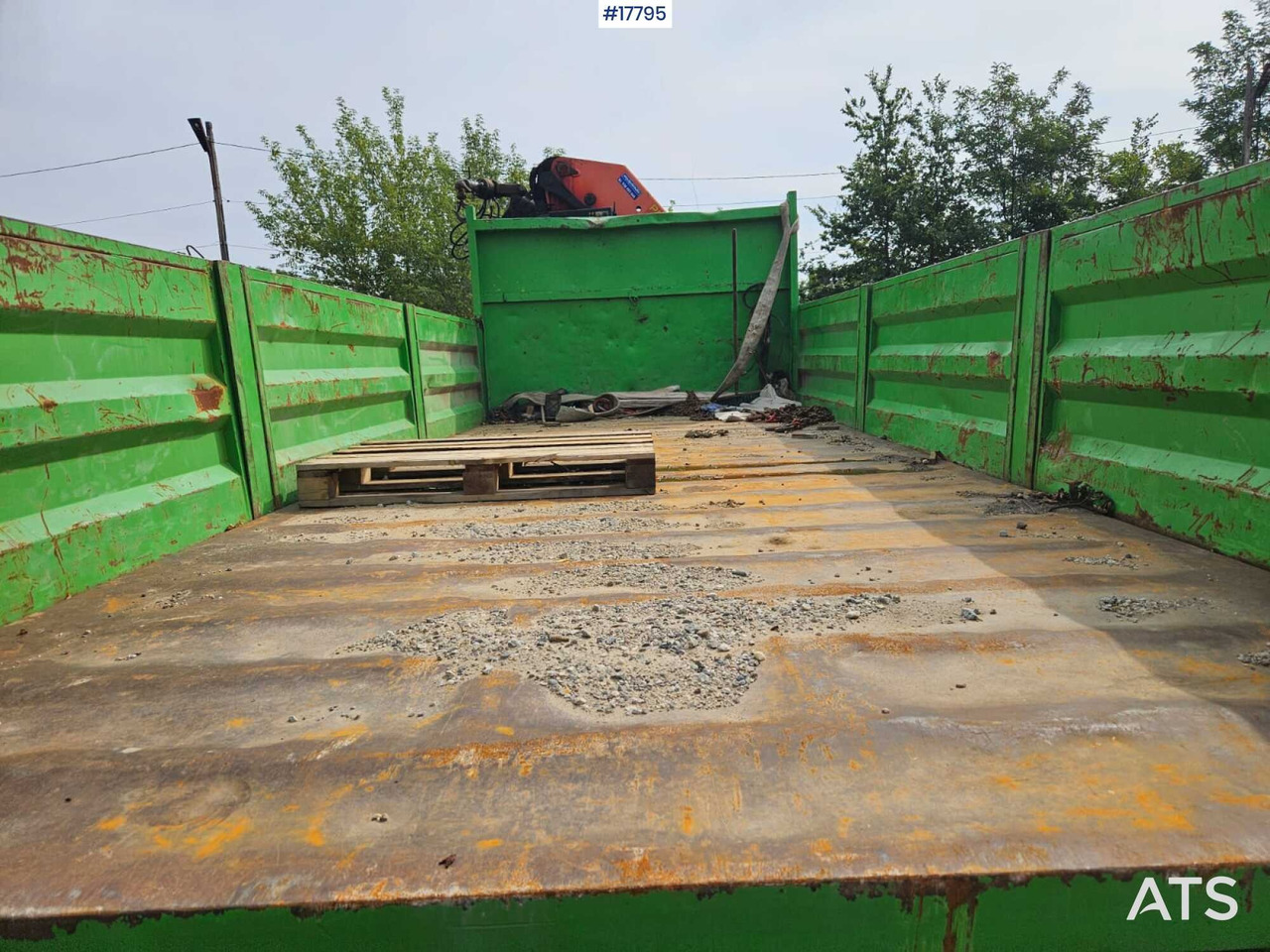 栏板式/ 平板卡车, 起重车 2007 Scania P 340：图16