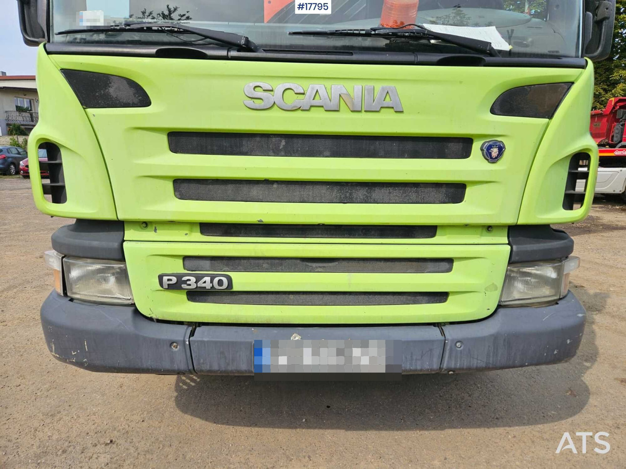 栏板式/ 平板卡车, 起重车 2007 Scania P 340：图10