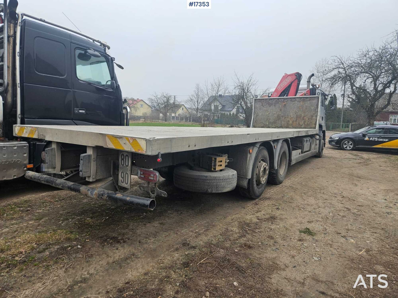 起重车 2008 DAF 26.360 HDS FASSI：图9