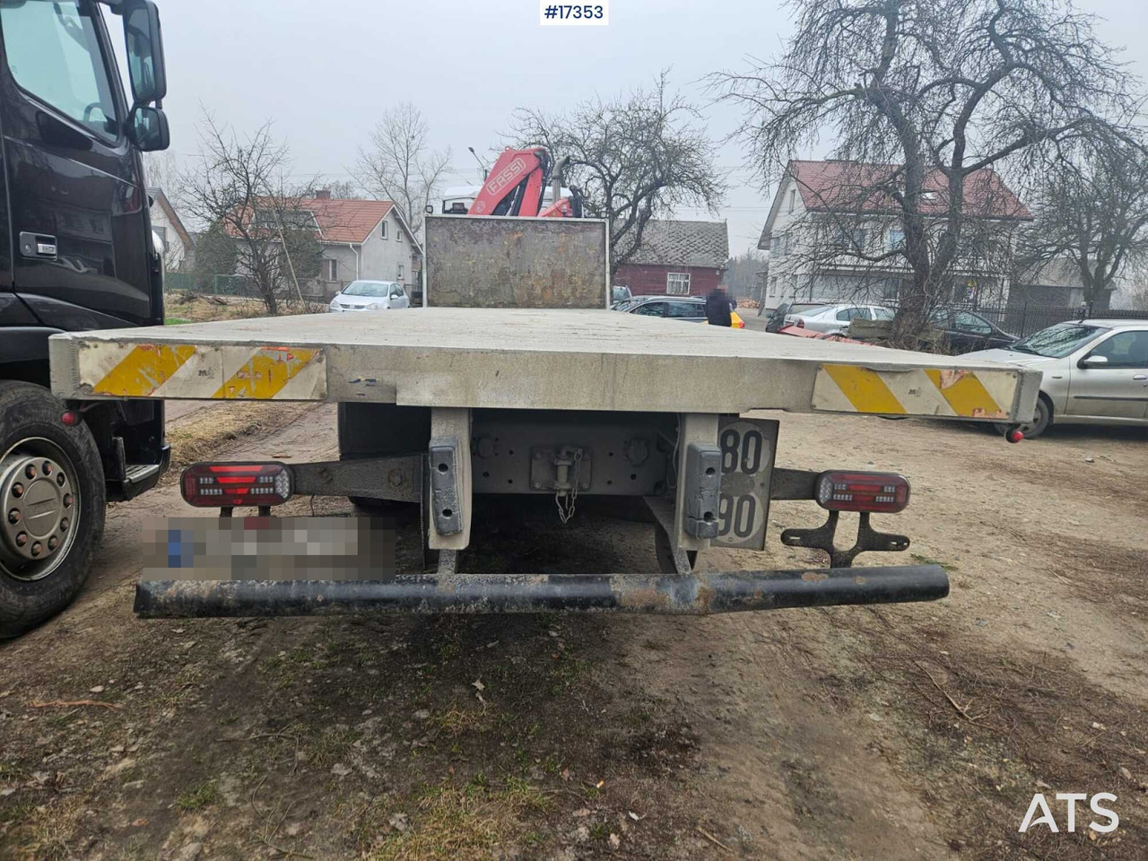 起重车 2008 DAF 26.360 HDS FASSI：图10