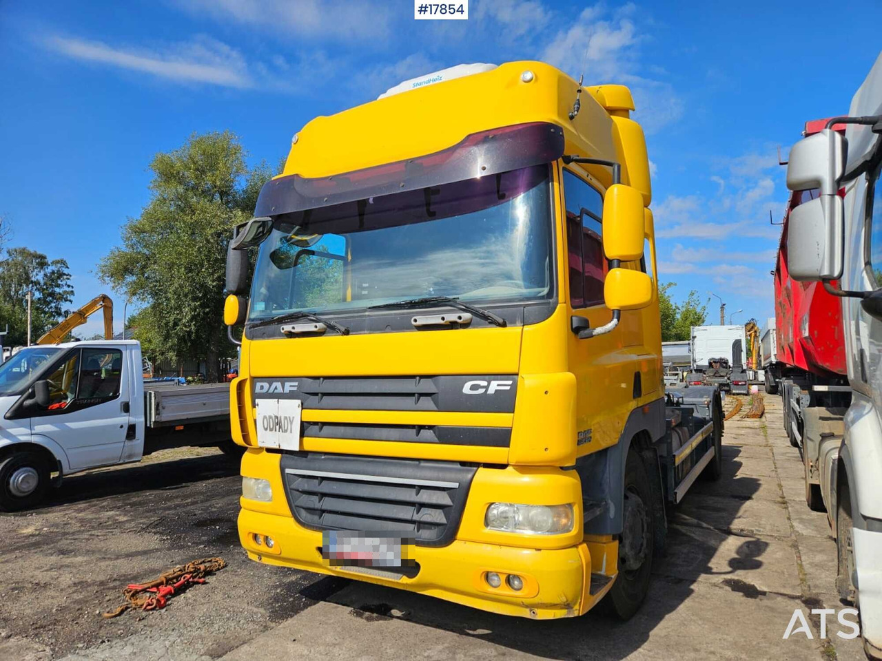 2009 DAF CF 85.410 - 吊钩升降车:图4 2009 DAF CF 85.410 - 吊钩升降车:图4