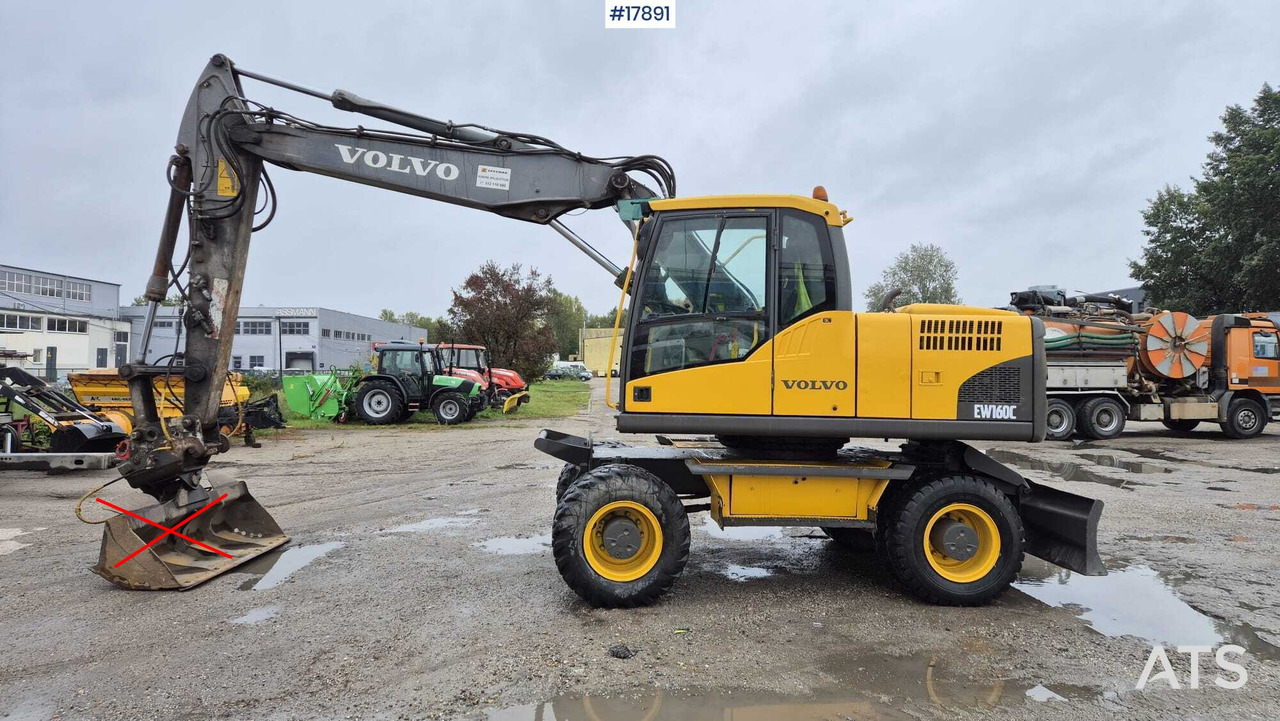 2009 Volvo EW 160C - 轮式挖掘机:图3 2009 Volvo EW 160C - 轮式挖掘机:图3