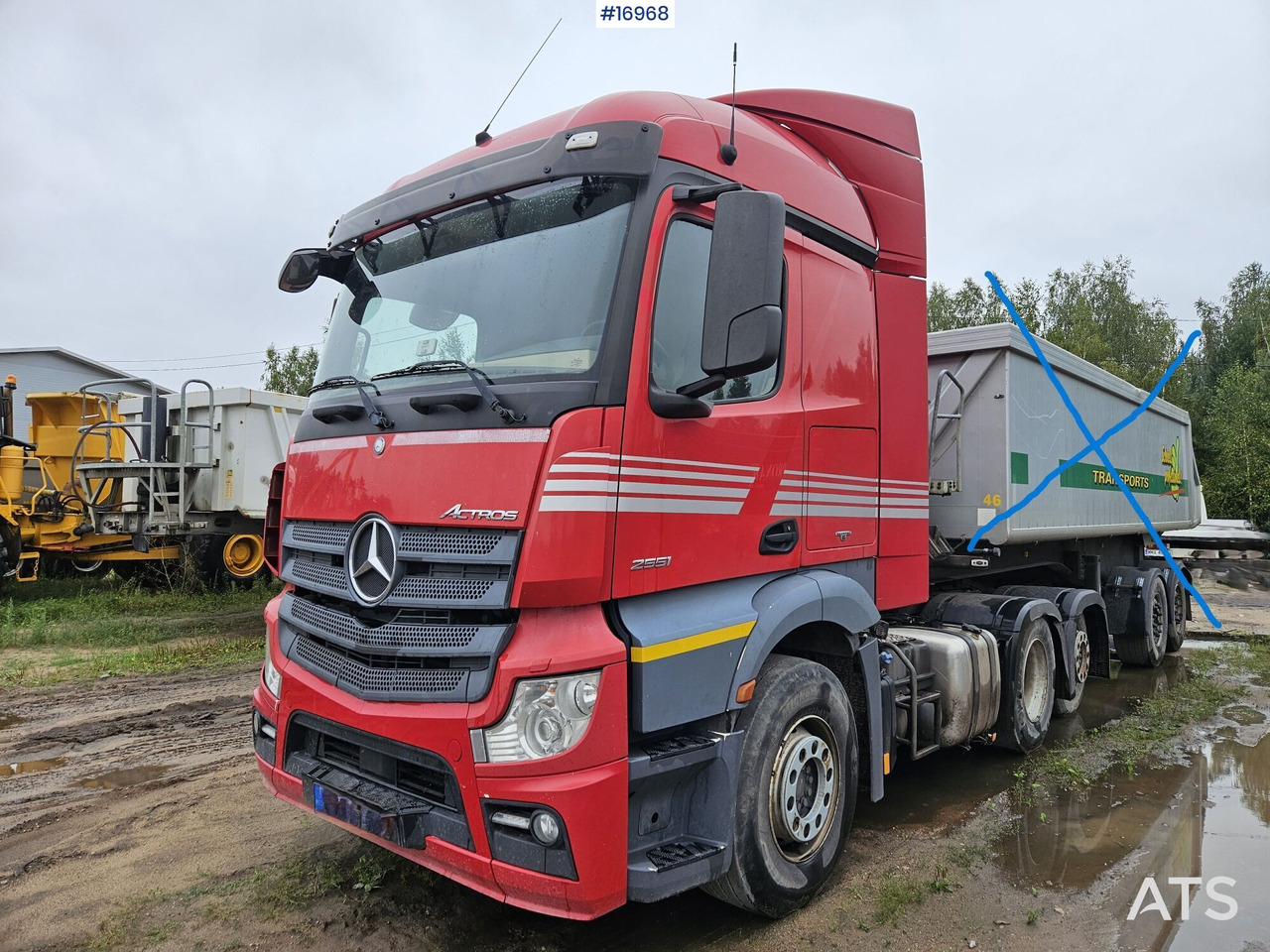 2014 Mercedes Actros 2551 Hydraulic Tipping - 牵引车:图1 2014 Mercedes Actros 2551 Hydraulic Tipping - 牵引车:图1