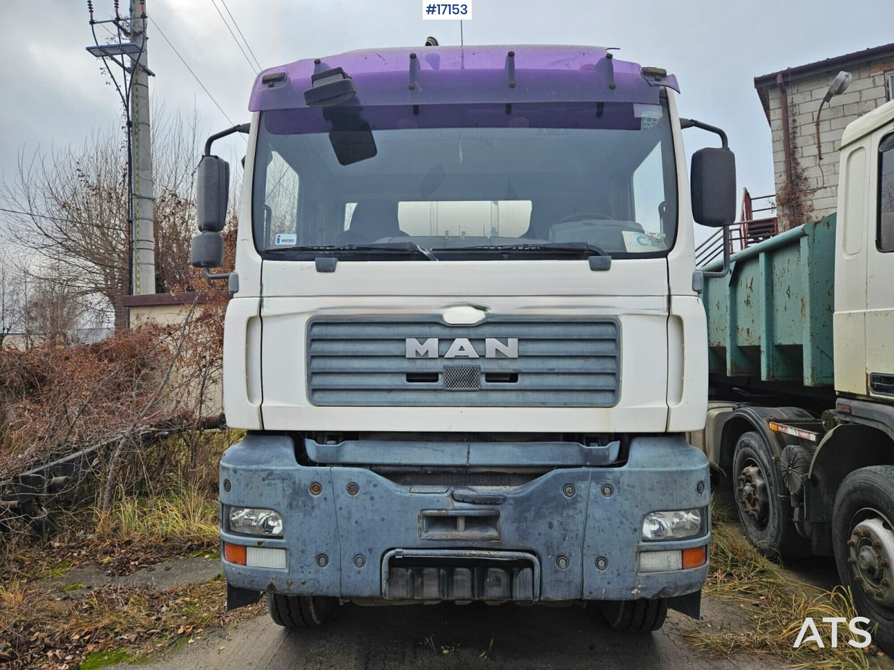 Concrete mixer on MAN TGA 35.360 8x4 chassis (2004) - 混凝土搅拌车:图2 Concrete mixer on MAN TGA 35.360 8x4 chassis (2004) - 混凝土搅拌车:图2