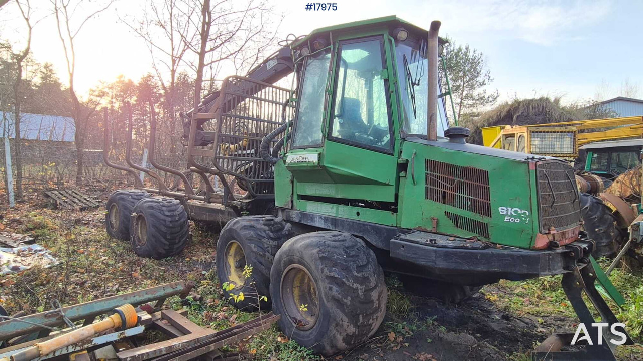 John Deere 810D forwarder (2007) - 传送装置:图1 John Deere 810D forwarder (2007) - 传送装置:图1