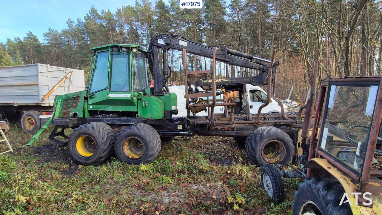 John Deere 810D forwarder (2007) - 传送装置:图4 John Deere 810D forwarder (2007) - 传送装置:图4