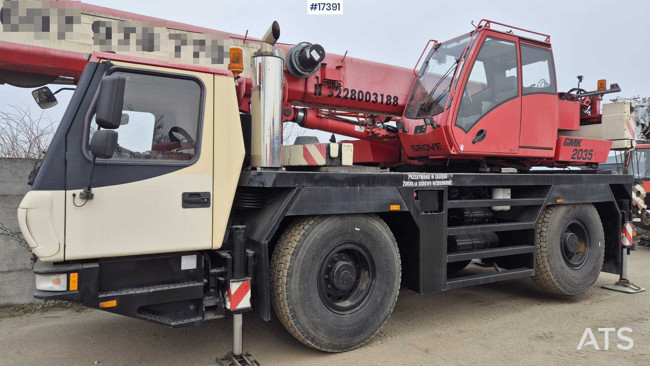 Mobile Crane GROVE GMK 2035E (2009) - 移动式起重机:图3 Mobile Crane GROVE GMK 2035E (2009) - 移动式起重机:图3