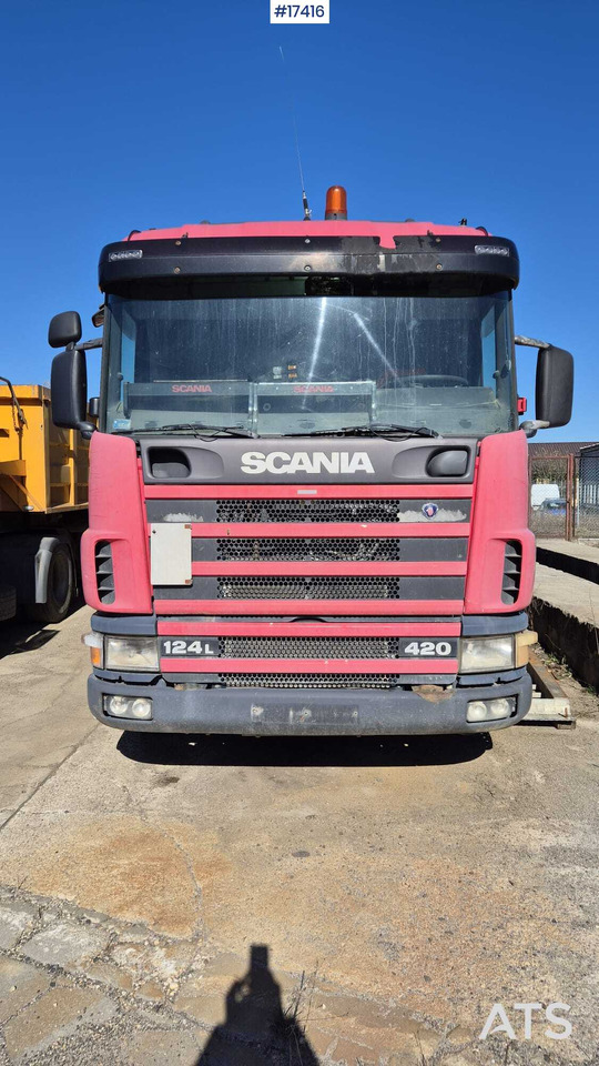 Tractor SCANIA 124L 420KM (2003) + BERGER tipper semi-trailer (2007) - 牵引车, 翻斗半拖车:图4 Tractor SCANIA 124L 420KM (2003) + BERGER tipper semi-trailer (2007) - 牵引车, 翻斗半拖车:图4