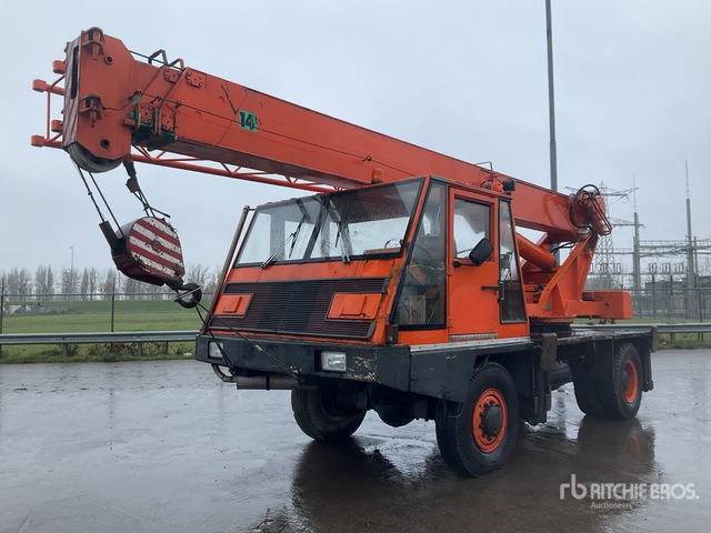 1979 Haulotte GH166 14000 kg 4x4 All Terrain Crane - 全地形起重机:图1 1979 Haulotte GH166 14000 kg 4x4 All Terrain Crane - 全地形起重机:图1