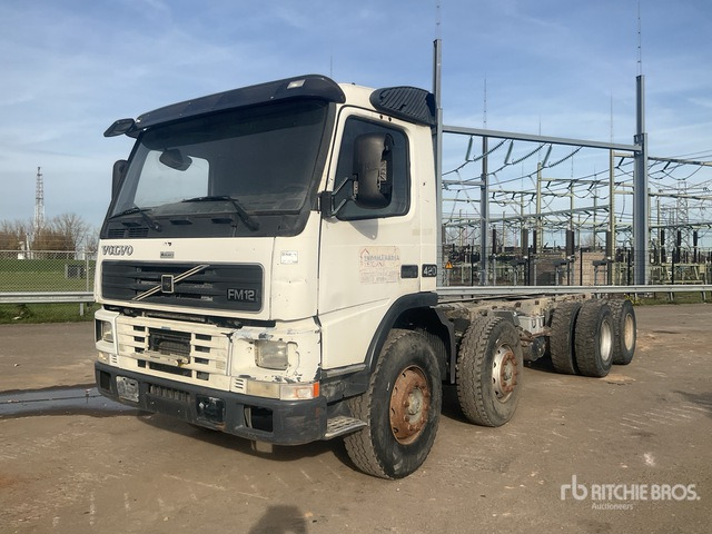 1999 Volvo FM12 8x4 Twin-Steer Cab and Chassis - 驾驶室底盘卡车:图1 1999 Volvo FM12 8x4 Twin-Steer Cab and Chassis - 驾驶室底盘卡车:图1
