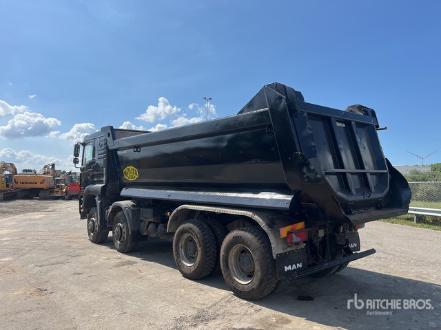 2006 MAN TGA41.430 8x8 Twin-Steer Sleeper Tri/A Dump Truck - 翻斗车:图2 2006 MAN TGA41.430 8x8 Twin-Steer Sleeper Tri/A Dump Truck - 翻斗车:图2