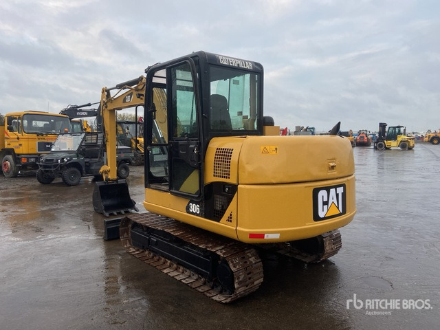 2011 Cat 306 Minigraafmachine: <6,6t - 小型挖掘机:图3 2011 Cat 306 Minigraafmachine: <6,6t - 小型挖掘机:图3