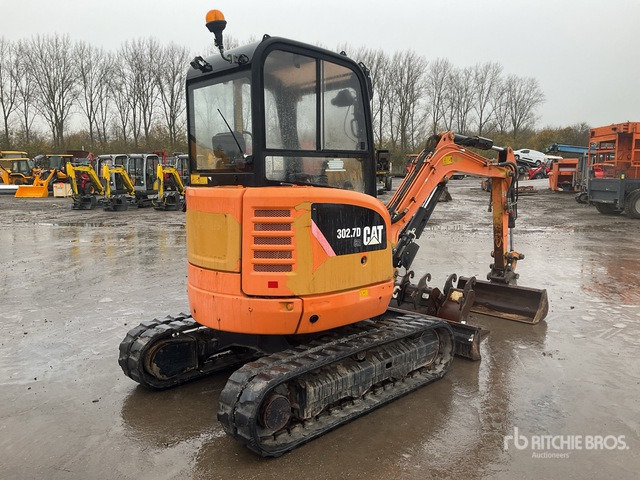2012 Cat 302.7D Mini Excavator: <6.6t - 小型挖掘机:图3 2012 Cat 302.7D Mini Excavator: <6.6t - 小型挖掘机:图3