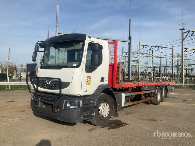 2012 Renault Premium 340 6x2 Flatbed Truck - 栏板式/ 平板卡车:图2 2012 Renault Premium 340 6x2 Flatbed Truck - 栏板式/ 平板卡车:图2