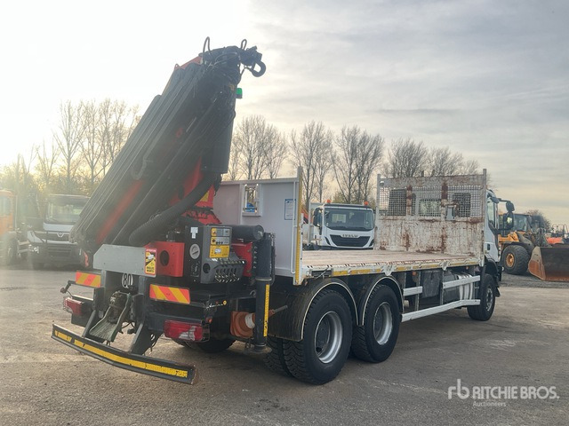 2018 Iveco 260T36 2018 Palfinger PK22002-EH Artic ... Flatbed Truck with Crane - 栏板式/ 平板卡车, 起重车:图3 2018 Iveco 260T36 2018 Palfinger PK22002-EH Artic ... Flatbed Truck with Crane - 栏板式/ 平板卡车, 起重车:图3
