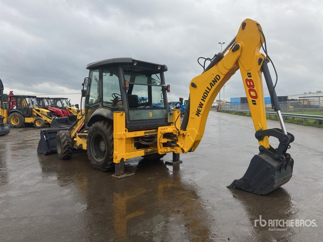 2018 New Holland B80B-SS 4x4 Backhoe Loader - 反铲装载机:图4 2018 New Holland B80B-SS 4x4 Backhoe Loader - 反铲装载机:图4