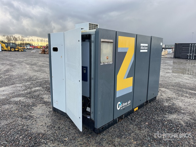 2019 Atlas Copco ZS160VCA Electric Air Compressor - 空气压缩机:图3 2019 Atlas Copco ZS160VCA Electric Air Compressor - 空气压缩机:图3