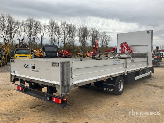 Renault Midlum 240 D12 Flatbed Truck with Crane - 栏板式/ 平板卡车, 起重车:图4 Renault Midlum 240 D12 Flatbed Truck with Crane - 栏板式/ 平板卡车, 起重车:图4