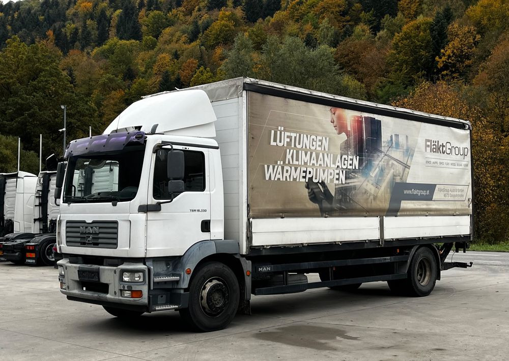 MAN TGM 18.330 4x2 // Zabudowa Burtowa // Manual // Specjalny // Ładowność 9600kg // - 侧帘卡车:图1 MAN TGM 18.330 4x2 // Zabudowa Burtowa // Manual // Specjalny // Ładowność 9600kg // - 侧帘卡车:图1