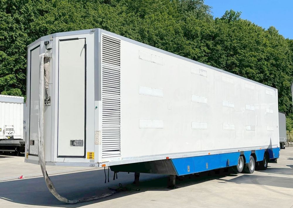 Pezzaioli HMK Industri // Do przewozu zwierząt // 2004 Rok // 3 Pokłady // Waga // Osi skrętne // Oznonacja // - 牲畜运输半拖车:图1 Pezzaioli HMK Industri // Do przewozu zwierząt // 2004 Rok // 3 Pokłady // Waga // Osi skrętne // Oznonacja // - 牲畜运输半拖车:图1