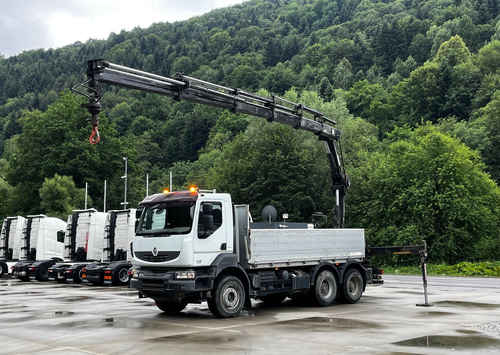 Renault Kerax 380 EEV // Skrzynia Burtowa // HIAB XS166 Hipro + Radio // Zwolnice // // - 栏板式/ 平板卡车, 起重车:图2 Renault Kerax 380 EEV // Skrzynia Burtowa // HIAB XS166 Hipro + Radio // Zwolnice // // - 栏板式/ 平板卡车, 起重车:图2