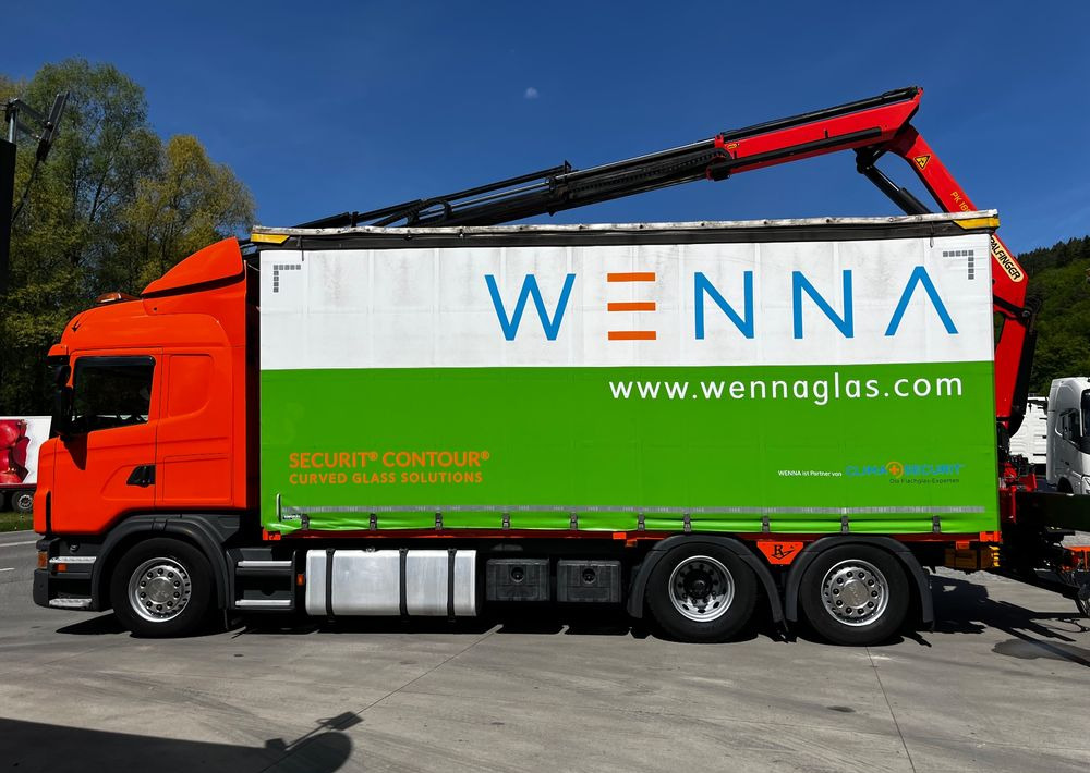 Scania G420 // Tandem // HDS Palfinger 18002 EH // Przyczepa // Oś skrętna podnoszona // Video !!! - 侧帘卡车, 电动卡车:图3 Scania G420 // Tandem // HDS Palfinger 18002 EH // Przyczepa // Oś skrętna podnoszona // Video !!! - 侧帘卡车, 电动卡车:图3