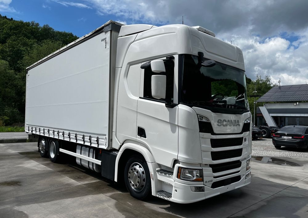 Scania R410 // 2018 Rok 6x2 // Retarder // Automat // Led // Navi // 77 // - 侧帘卡车:图3 Scania R410 // 2018 Rok 6x2 // Retarder // Automat // Led // Navi // 77 // - 侧帘卡车:图3