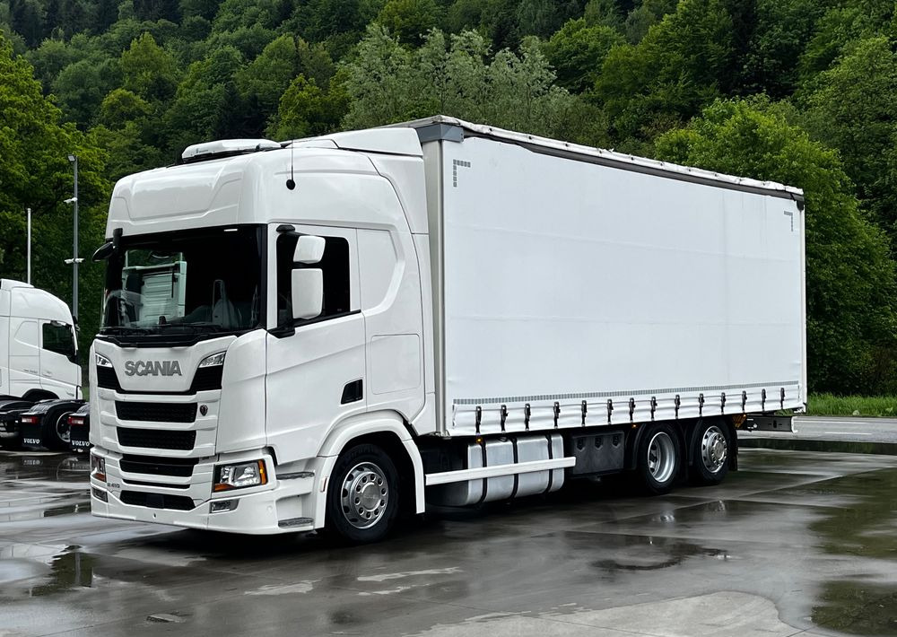 Scania R410 // 2018 Rok 6x2 // Retarder // Automat // Led // Navi // 77 // - 侧帘卡车:图1 Scania R410 // 2018 Rok 6x2 // Retarder // Automat // Led // Navi // 77 // - 侧帘卡车:图1