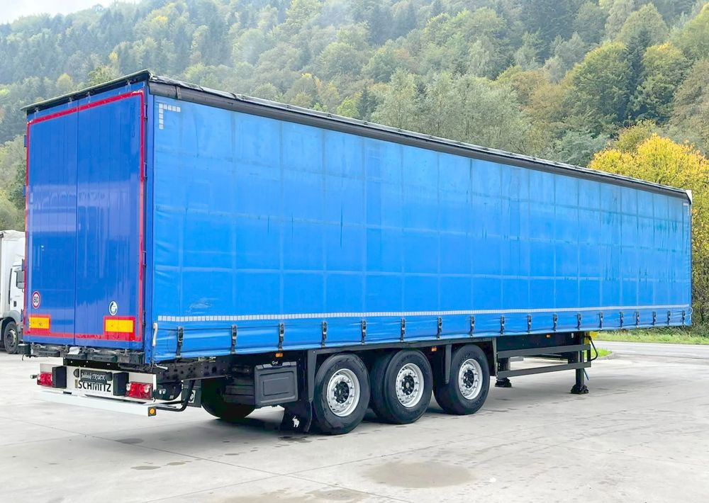 Schmitz Cargobull Firanka Standard Coilmulde // 9m // Oś podnoszona // Osie Schmitz // - 侧帘半拖车:图1 Schmitz Cargobull Firanka Standard Coilmulde // 9m // Oś podnoszona // Osie Schmitz // - 侧帘半拖车:图1