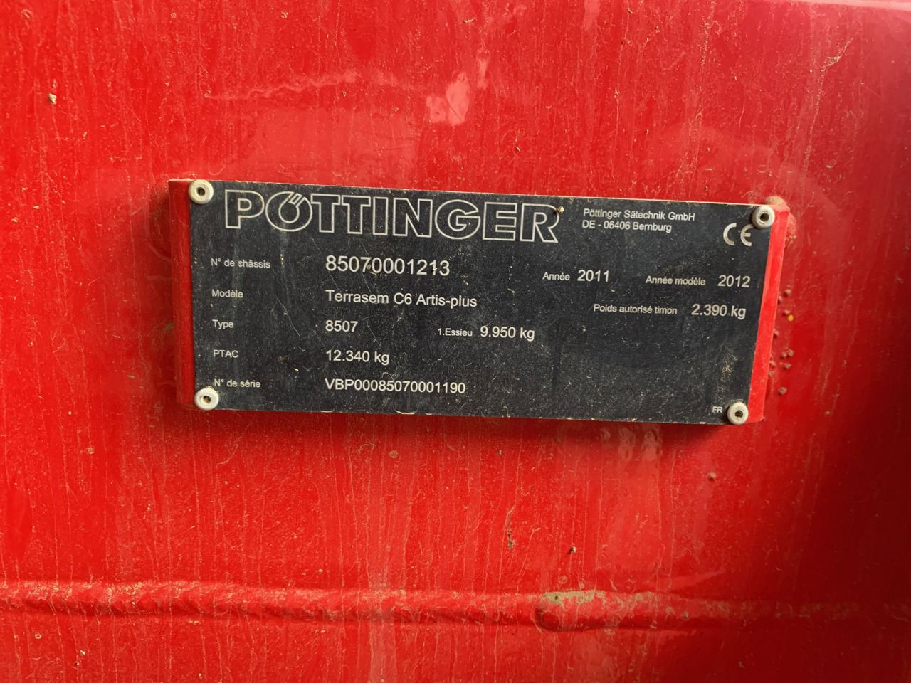 POTTINGER Terrasem C6 Artis-Plus - 精准播种机:图4 POTTINGER Terrasem C6 Artis-Plus - 精准播种机:图4