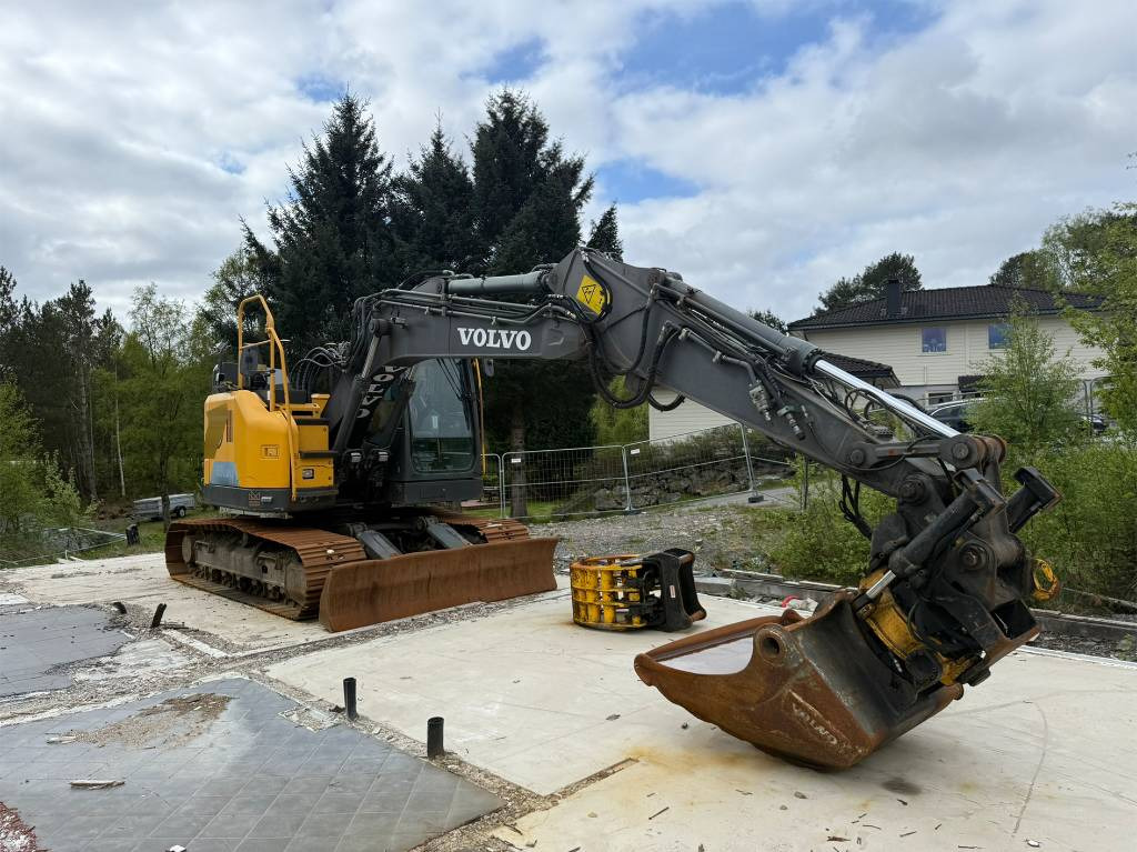 Volvo ECR 145 EL rototilt, GPS og 3 skuffer - 履带式挖掘机:图2 Volvo ECR 145 EL rototilt, GPS og 3 skuffer - 履带式挖掘机:图2