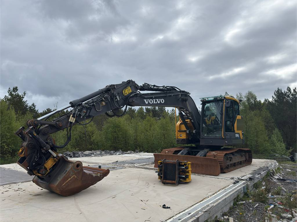 Volvo ECR 145 EL rototilt, GPS og 3 skuffer - 履带式挖掘机:图1 Volvo ECR 145 EL rototilt, GPS og 3 skuffer - 履带式挖掘机:图1