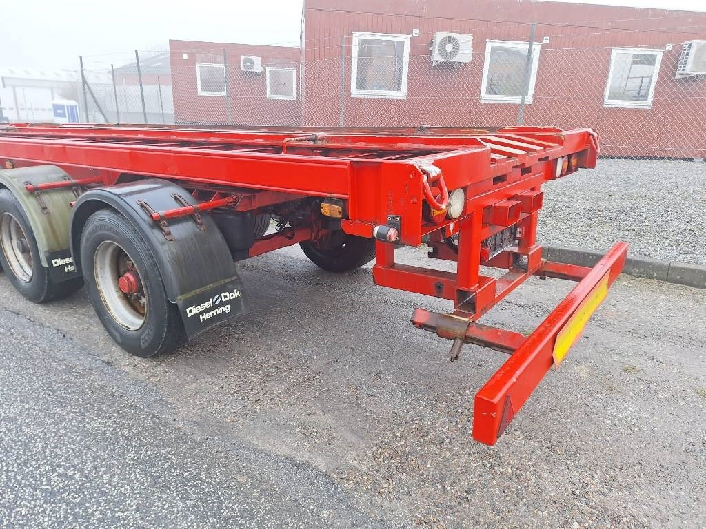 Lecitrailer 3 akslet containertrailer - 集装箱运输车/ 可拆卸车身的拖车:图5 Lecitrailer 3 akslet containertrailer - 集装箱运输车/ 可拆卸车身的拖车:图5