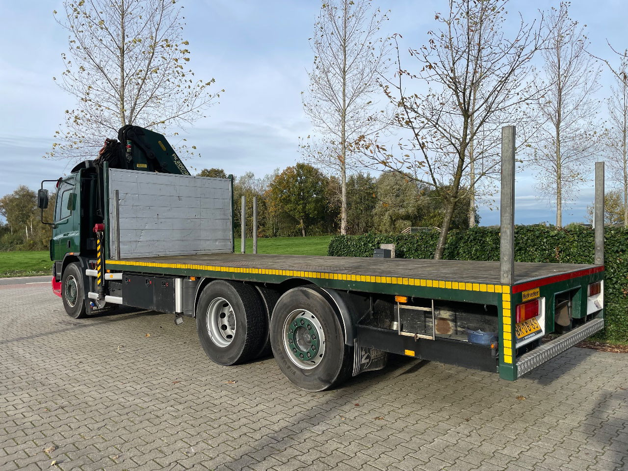 DAF CF 75.310 With Palfinger PK20002 crane - 栏板式/ 平板卡车, 起重车:图4 DAF CF 75.310 With Palfinger PK20002 crane - 栏板式/ 平板卡车, 起重车:图4