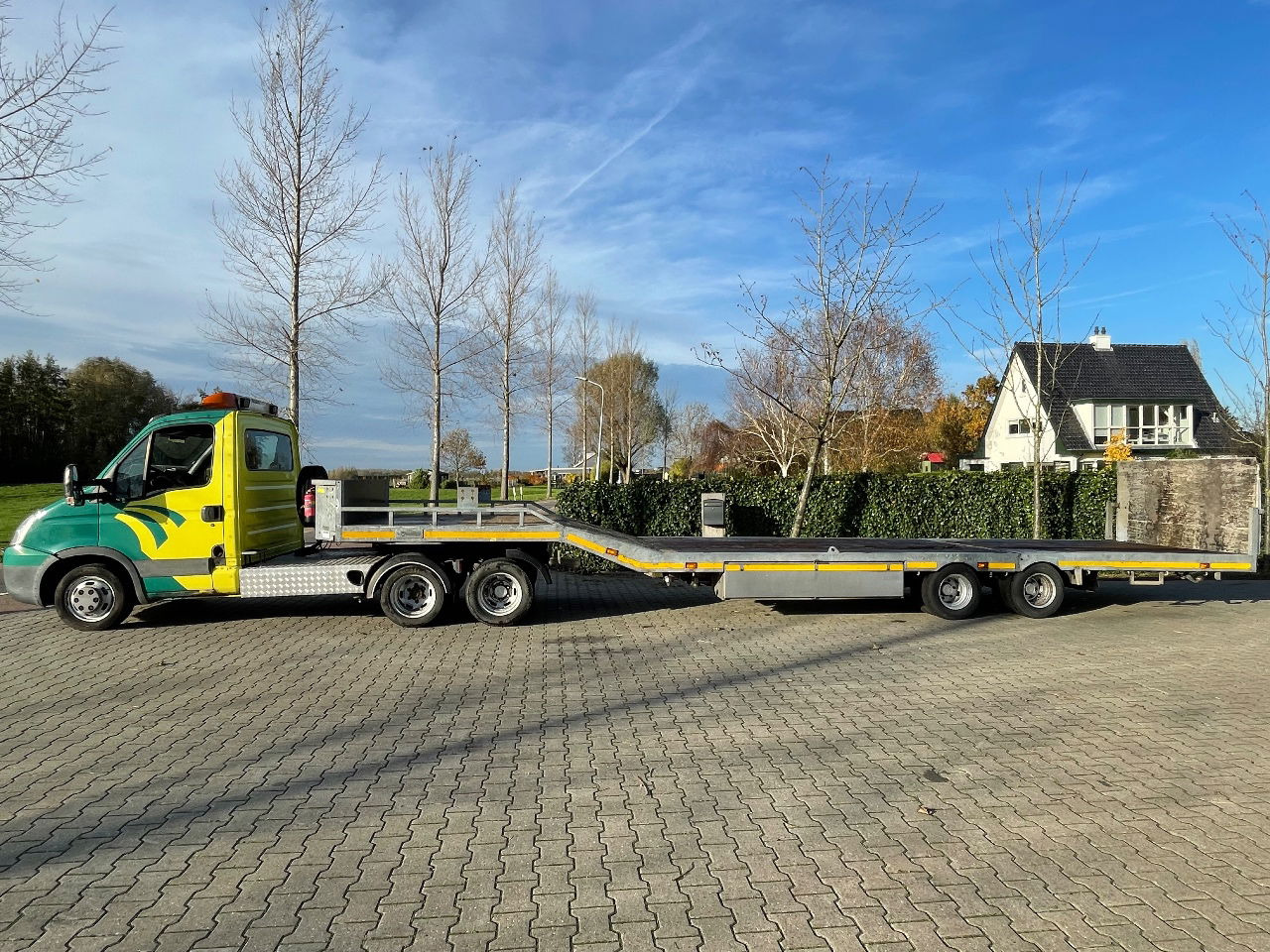 Iveco Daily 35C18 - BE小的牵引车, 自动转运半拖车:图5 Iveco Daily 35C18 - BE小的牵引车, 自动转运半拖车:图5