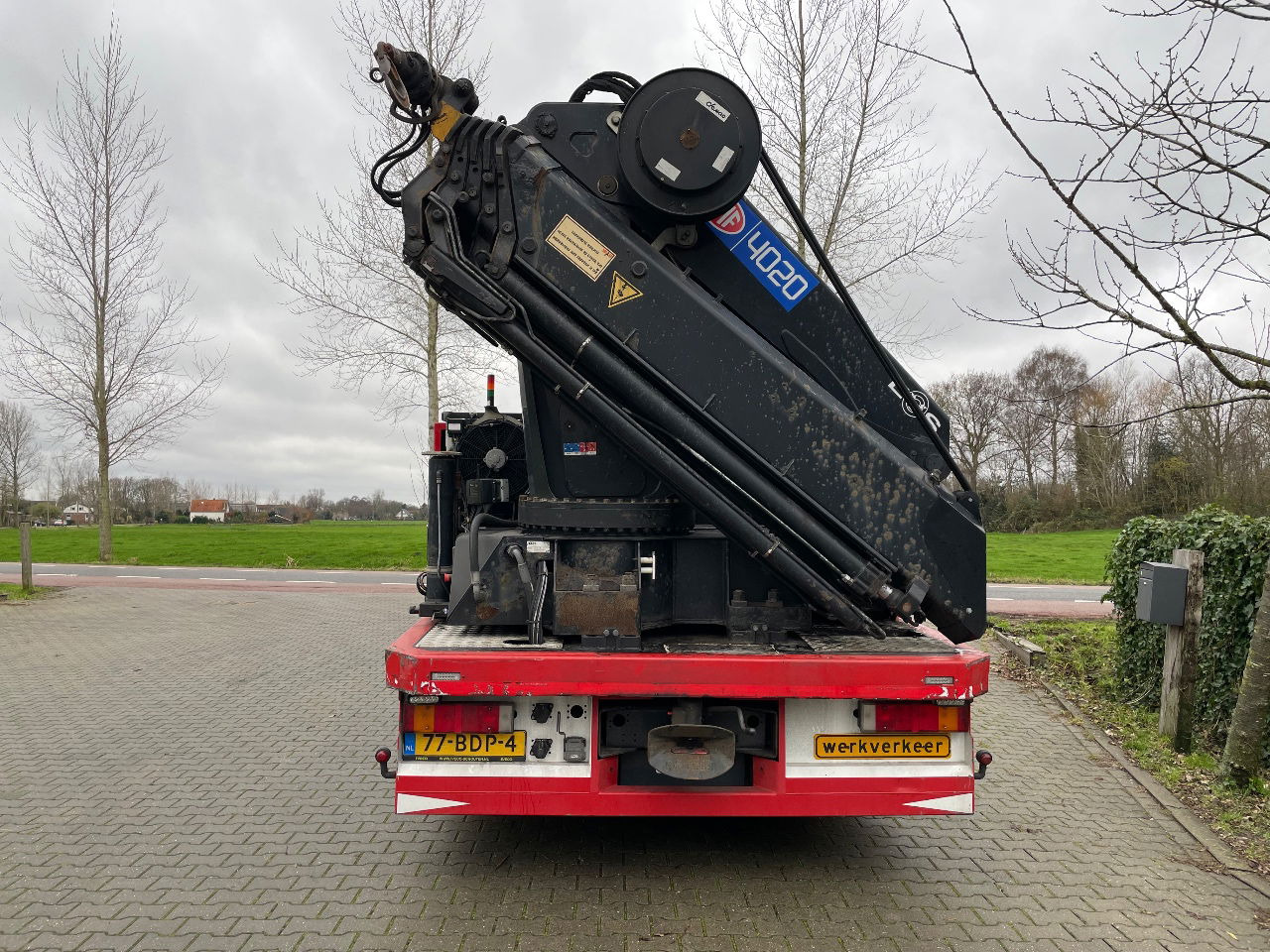 Iveco Stralis 360 with HMF 4020 K5 crane - 起重车:图5 Iveco Stralis 360 with HMF 4020 K5 crane - 起重车:图5