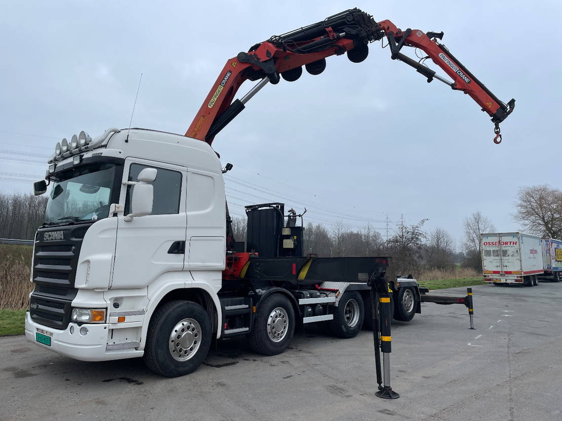 Scania R480 10x4 with Palfinger PK44002 with jib and hooklift - 起重车:图1 Scania R480 10x4 with Palfinger PK44002 with jib and hooklift - 起重车:图1
